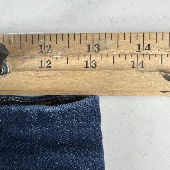 Good American Jean Women 26x28* Good Waist Skinny Always Fit Blue Denim Tag 6-12 - Picture 16 of 16